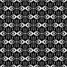 Abstract seamless pattern in black and white N2