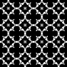 Abstract seamless pattern in black and white N7