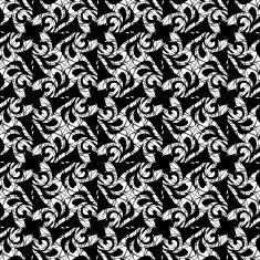 Abstract seamless pattern in black and white N10