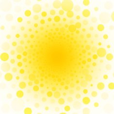 yellow background of small circles