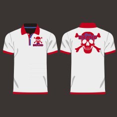 Color men polo shirts Design template Vector illustration N5