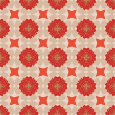 Seamless pattern with abstract motives N6