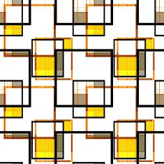 Seamless retro geometrical textile pattern background