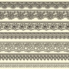 Lace borders