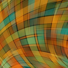 Colorful smooth brown green lines background