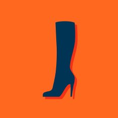 Woman boot icon N7