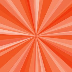 Orange rays background illustration for your bright beams design