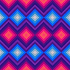 Modern crystal zig zag and rhombus seamless pattern N3