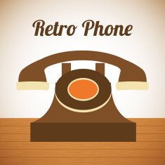 Retro objects vintage design N4