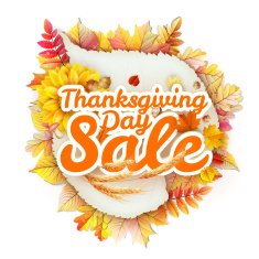 Thanksgiving Day sale EPS 10 N42