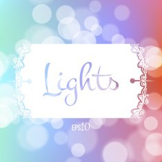 Stock fuzzy texture with bokeh effect and frame for text
