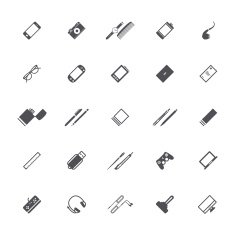 Graphic designer tools icons