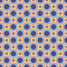 Colorful crazy seamless pattern