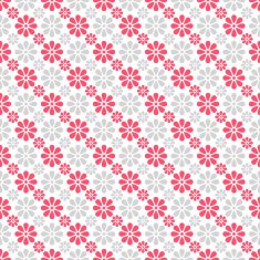 Cute different seamless pattern Pink white and grey color N2