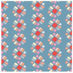 Seampless pattern of Russian ornament