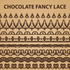 Eight Chocolate Lace Patterns