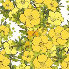 Seamless Floral Pattern N474
