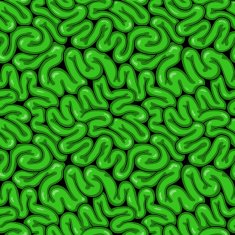 Vector background with guts Seamless pattern