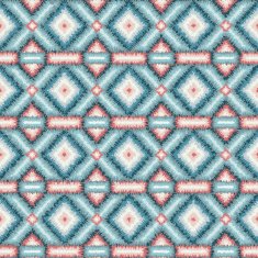 ethnic rhombus tribal seamless pattern