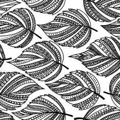 Autumn seamless leaf pattern N4