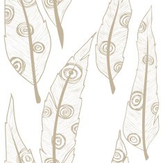 feathers ornament pattern