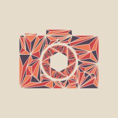 Camera icon Polygon photo camera
