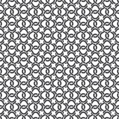Seamless pattern of intersecting twisting stripes N2