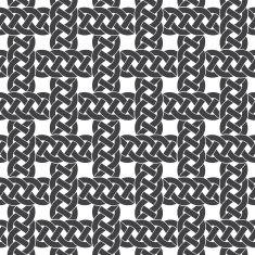 Seamless pattern of intersecting braids N2