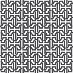 Seamless pattern of intersecting letters H N2