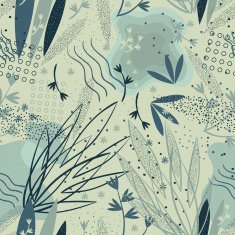 abstract floral pattern N33
