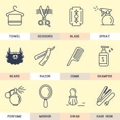 Set of vector icons N5