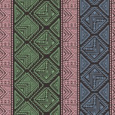 Hand Drawn Ethnic Seamless Pattern N21