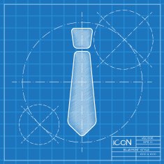 Vector blueprint icon N3