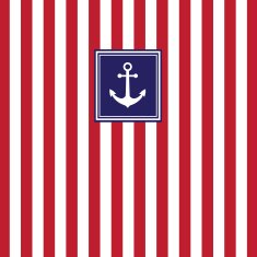 Marine striped pattern