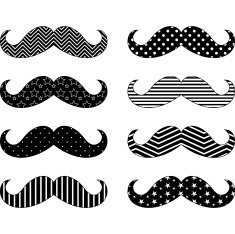 Mustaches Pattern Collections