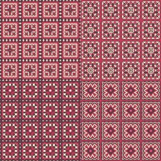 Geometric seamless pattern N20
