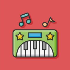piano toy icon N2