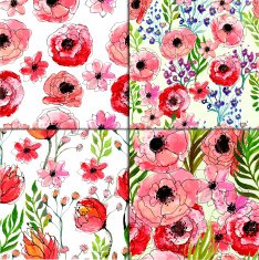Seamless Floral Pattern N478