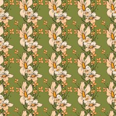 Seamless Floral Pattern N481