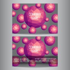 abstract business card N4