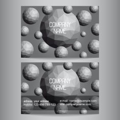 abstract business card N5