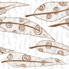 feathers ornament pattern N2