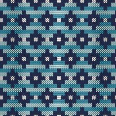 Knitted Sweater Design Seamless Pattern N2