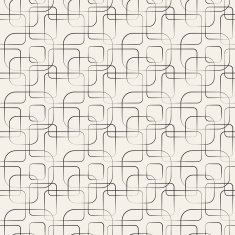 Abstract geometric line and square seamless pattern