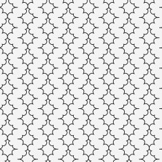 Abstract Islamic seamless pattern illustration