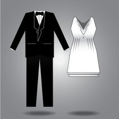 Clothes illustration for both sexes