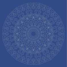 Mandala Round Ornament Pattern Hand drawn background I