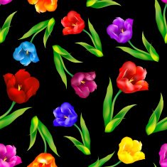 Seamless Floral Pattern N485