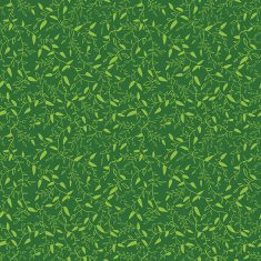 Floral seamless pattern with leaves illustration