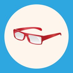 glasses theme elements N21